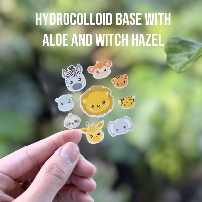 quitch Mosquito Bite Relief Safari Animal Patches, Bug Bite Anti Itch Cream Alternative for Kids and Baby, Insect Bite Relief, After Bite Relief, Travel Essential for Summer Camp, Cruise and Outdoors - Image 2